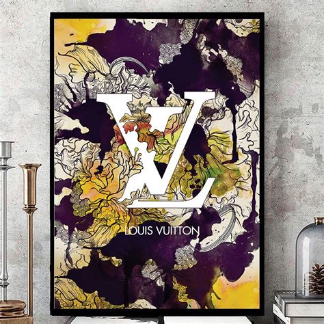 louis vuitton canvas wall art|louis vuitton wall art prints.